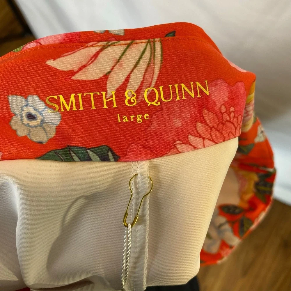 Smith & Quinn The Blaire Skort Women's Large Floral Ruffle Golf Skirt Preppy NWT
